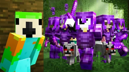 I Got Hunted by Minecraft Bounty Hunters