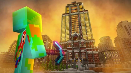 I Survived Minecraft's Most Corrupt City