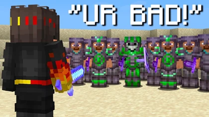 SOLO Player VS Toxic Minecraft Clan